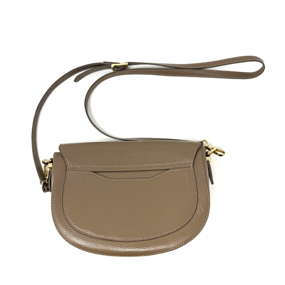 Vimoda Paris Baguette Purse Suede Leather Beige Small - Picture 4 of 13